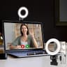 Cyezcor USB Video Conference Ring Light Kit with Adjustable Laptop Mount