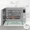 Panasonic NN-CV87QS HomeChef 4-in-1 Countertop Microwave & Air Fryer Combo