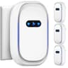 Quiet Mini Portable Plug-In Air Ionizer and Negative Ion Air Freshener System 4-Pack