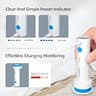 Vacbird Travel Vacuum Bags Set With Rechargeable Electric Air Pump, 15 Pack