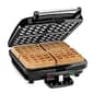 Cuisinart WAF-150NAS 4-Slice Square Belgian Waffle Maker with Nonstick Ceramic Plates
