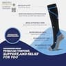 Fenglaoda Firm Compression Socks 20-30 mmHg with Arch Support (8 Pairs)