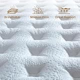 Arcticus 12-Inch Orthopedic Gel Memory Foam Hybrid Mattress, Queen Size