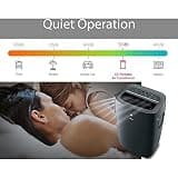 LG 8000 BTU DOE 12000 BTU ASHRAE Smart Portable Air Conditioner with ThinQ App