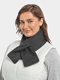 ORORO Rechargeable Heated Neck Warmer with 3M Thinsulate Insulation, Grey