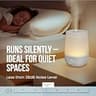Fontaines Luxury Top-Fill Cool Mist Humidifier with Built-In Nightlight