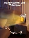 GiveBest Portable Ceramic Space Heater with Cool Air Fan, Model PTC-905
