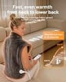 RENPHO Weighted Electric Heating Pad for Neck, Shoulder, and Back Pain Relief