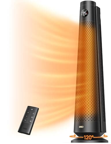 DREO 30-Inch Large Room Tower Space Heater with Remote, Model DR-HSH008