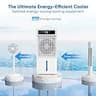 Ashihoti Windowless Evaporative Air Cooler With 20-Hour Continuous Runtime