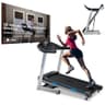 WELLFIT 4.0HP Heavy-Duty Home Treadmill, 400-lb Capacity & Auto-Incline
