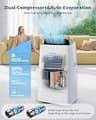Garvee 14,000 BTU Portable Air Conditioner with Built-In Air Purification