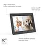 Aura 10-Inch HD WiFi Digital Picture Frame with Unlimited Cloud Storage