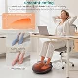 Nekteck Shiatsu Foot Massager with Heat and 3 Modes Deep Kneading Therapy
