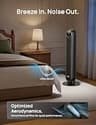DREO 2026 Upgraded High Velocity Tower Fan with Ultra-Quiet DC Motor