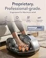 MIKO Shiatsu Foot Massager Machine with Deep Kneading and Air Compression