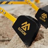 Elevon Heavy-Duty Metal Sand Digger Excavator Ride-On Toy for Children