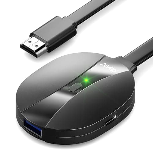 AIMIBO True 4K Wireless Display Miracast Receiver and HDMI Television Dongle