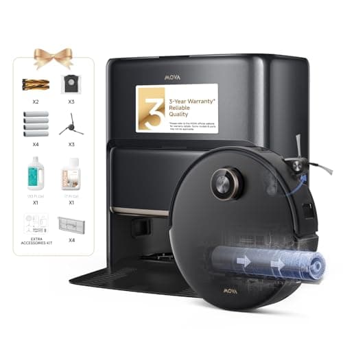 Mova Z60 Ultra Roller Complete Robot Vacuum with AutoShield Technology