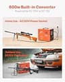 VEVOR Portable PCP Air Compressor, 4500 PSI Auto-Stop, 12V DC / 120V AC