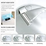 WLJBIDET Electronic Heated Bidet Toilet Seat with Remote Control Display