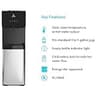 Avalon A4BLWTRCLR Bottom-Loading Water Cooler with BioGuard Anti-Microbial Coating