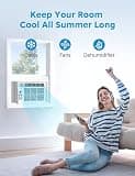 Midea 5,000 BTU Electronic Window Air Conditioner with Reusable Filter
