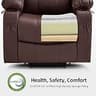 MCombo 7040 Electric Power Lift Recliner Chair with 8-Point Massage and Heat