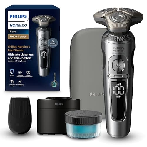 Philips Norelco S9000 Prestige Wet & Dry Electric Rotary Shaver (SP9841/84)
