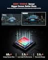 Coolcrazy 4K Front and Rear Dash Cam