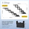 5-Step Foldable Metal Pet Stairs for Large Dogs, 250 lbs Capacity for Trucks & SUVs