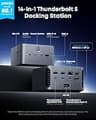 Anker Prime TB5 Docking Station with 140W Power Delivery and 120Gbps