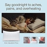 Coop Home Goods Eden Cool Adjustable Shredded Memory Foam King Size Pillow
