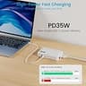 BESTEK 200W Fanless Travel Voltage Converter with 35W USB-C PD Charging