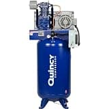 Quincy QT-7.5 7.5 HP 80-Gallon Vertical Splash Lubricated Air Compressor