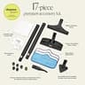 Dupray Neat Multipurpose Heavy-Duty Steamer with 17-Piece Accessory Kit