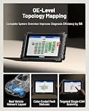 TOPDON ONE Professional Bidirectional Scan Tool Tablet with Topology Mapping