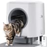 Ellenpent 90L Enclosed Automatic Cat Litter Box with App Control and Scented Gel