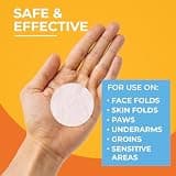 Paw Science Antibacterial & Antifungal Medicated Dog & Cat Wipes, 100 Count