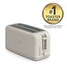 BELLA Slim 4-Slice Toaster with Extra-Wide Long Slots and Oatmilk Finish
