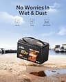 LiTime 12V 100Ah Group 31 Trolling Motor Lithium Battery with Bluetooth