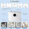 Simple Project 750W Pro Macerating Toilet System with 4-Inlet Connection
