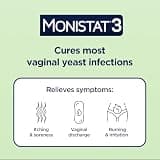Monistat 3-Day Treatment Kit with Miconazole Ovules and Anti-Itch Cream