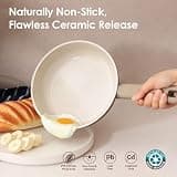 SENSARTE 17-Piece Healthy Ceramic Nonstick Induction Cookware Set