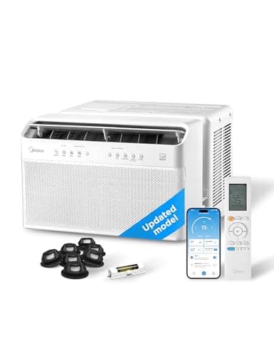 Midea 8,000 BTU U-Shaped Smart Inverter Window Air Conditioner (Updated)
