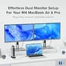 Plugable 16-in-1 Thunderbolt 4 Dock with 100W Power and 2.5G Ethernet