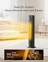 Pelonis PHF15RSAPH30 30-Inch Ceramic Tower Heater with 75° Oscillation