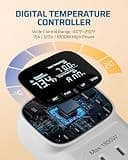 DEWENWILS 15A 1800W Heavy Duty Digital Temperature Controller Outlet Plug