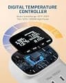 DEWENWILS 15A 1800W Heavy Duty Digital Temperature Controller Outlet Plug