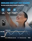 Kohree Upgraded 60,000 BTU RV Tankless Water Heater with Staged Combustion